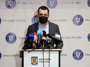 Ministrul Sănătății, Vlad Voiculescu. Sursa: Captură video Facebook MS