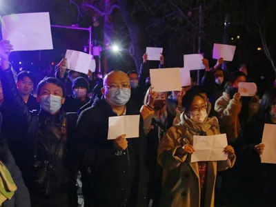 Proteste în China - Foto: Profimedia