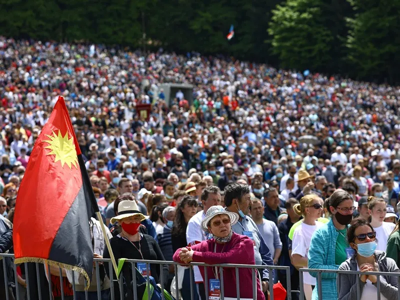 Pelerinajul catolic de la Șumuleu Ciuc. Sursă: Inquam Photos - Octav Ganea