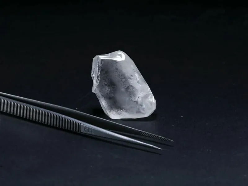 Un diamant fabulos, de 166 de carate, extras dintr-o mină din Botswana - Foto: Lucara Diamond