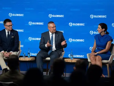 Nicolae Ciucă, la Forumul Globsec de la Praga: ”Modul de guvernare trebuie să fie actualizat” - Foto: Facebook/ Nicolae Ciucă