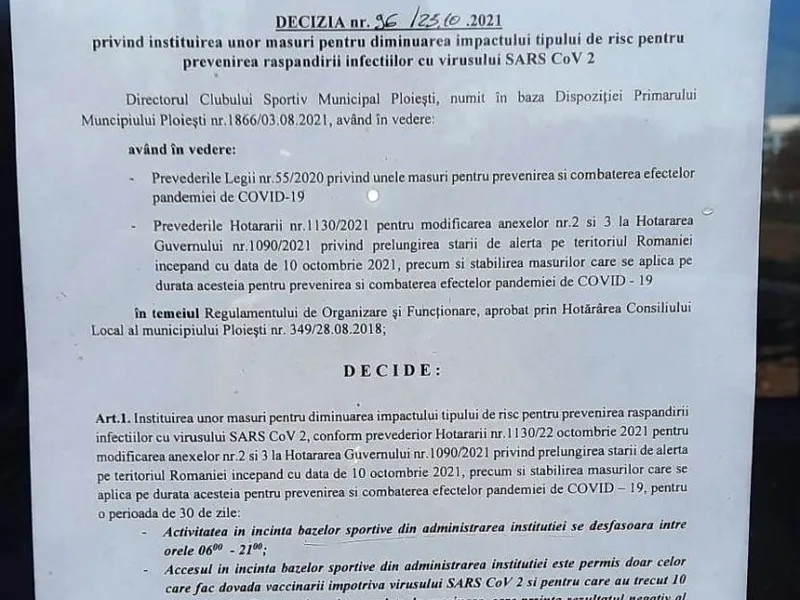 Accesul adulţilor în locurile de joacă publice din Ploiești, permis doar cu certificat verde COVID. / Foto: agerpres.ro