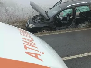 Nouă tragedie pe șoselele din țară. O fetiță de 6 ani a murit după un accident între două mașini - Foto: ISU