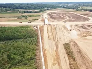 „Autostrada Ford” sau „Oltenia Expres” nu va fi gata total nici în 2024, dar se știe traseul exact - Foto: captură video