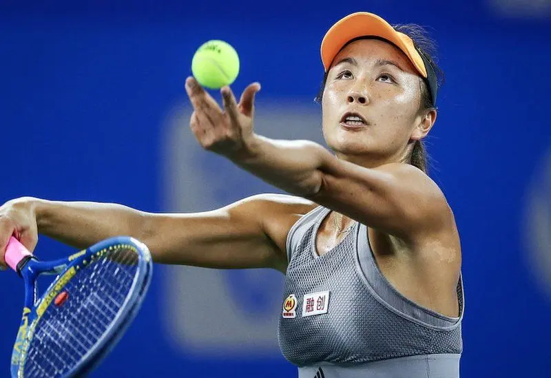 Franţa s-a declarat „preocupată” de soarta jucătoarei de tenis Shuai Peng, dispărută în China. / Foto: bbc.com