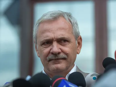 Liviu Dragnea, încruntat și iritat la ieșirea de la Parchetul General/FOTO: Inquam Photos