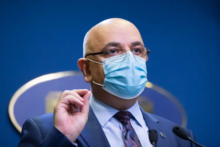 Raed Arafat se vaccinează astăzi/FOTO: gov.ro