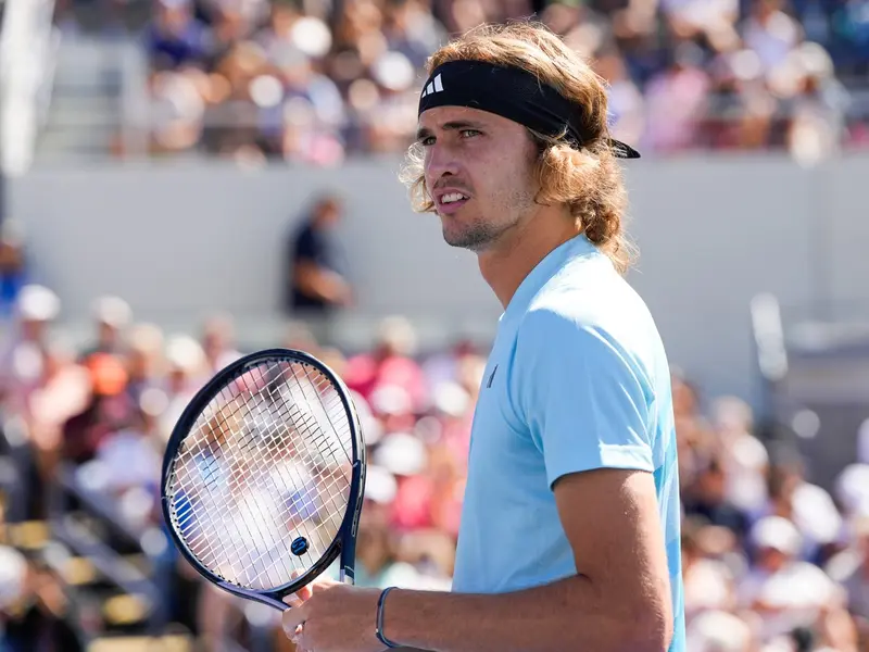 Alexander Zverev este unul dintre sportivii care s-a plâns de mirosul de marijuana de pe terenurile de la US Open Foto: profimediaimages.ro