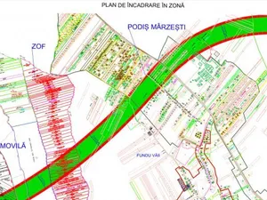 Peste 100 de locuințe construite în Breazu se află pe traseul autostrăzii A8/FOTO: ziaruldeiasi.ro