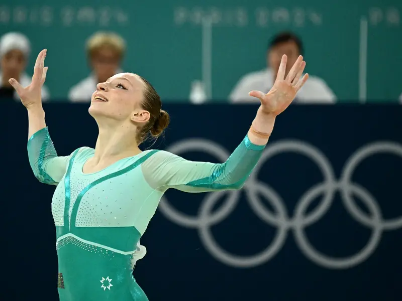 Comitetul Olimpic și Sportiv Român a primit medalia Anei Bărbosu. Nu este cea a lui Jordan Chiles - Foto: Profimediaimages.ro