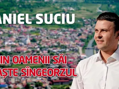 Un afiș al lui Daniel Suciu. Foto Facebook