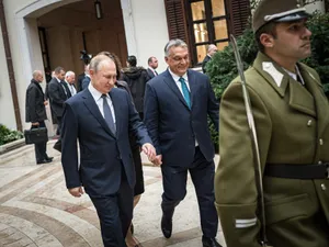 Viktor Orban și Vladimir Putin, la 30 octombrie, la Budapesta Foto: Facebook