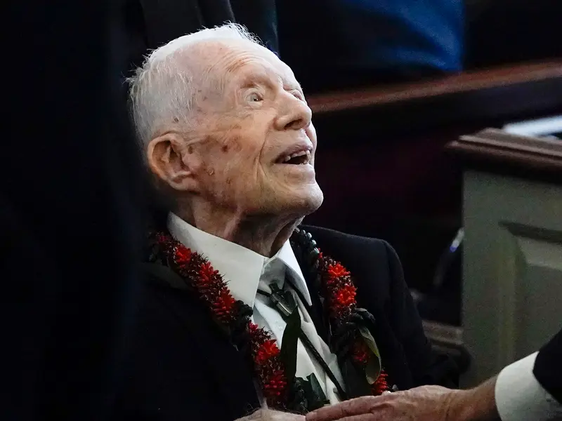 Jimmy Carter, care se apropie de vârsta de 100 de ani, vrea să ajungă să o voteze pe Kamala Harris - Foto: Profimediaimages.ro