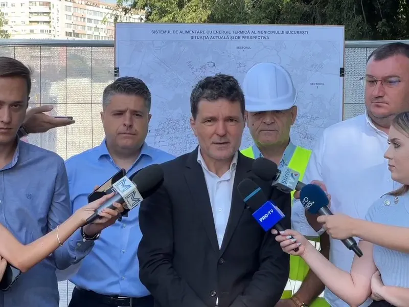 Primarul Capitalei explică de ce nu au sute de blocuri apă caldă. „După începerea şcolii, mai bine” - Foto: captură video