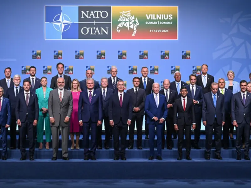 Summitul NATO de la Vilnius a început. Participă și Zelenski Foto: Profimedia