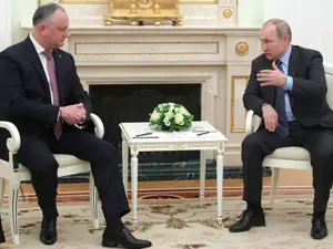 Igor Dodon și Valdimir Putin Foto: Facebook