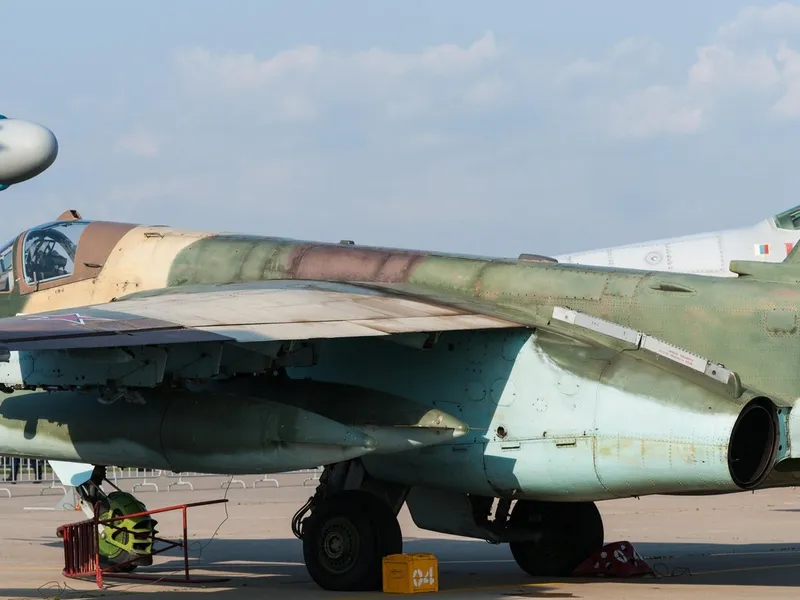 VIDEO Avioanele Su-25 din Belarus vor fi modificate pentru a transporta și utiliza arme nucleare/FOTO: Profimedia