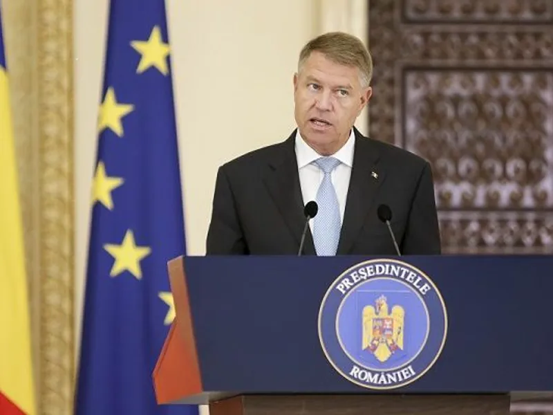 Președintele Klaus Iohannis, declarații la Cotroceni/Foto: Inquam Photos/ Mircea Manole