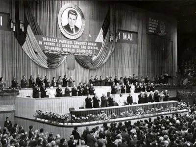 Cum a arătat ultimul 1 mai sub Nicolae Ceaușescu - Foto: Fototeca online a comunismului românesc (cu rol ilustrativ)
