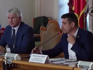 VIDEO Teodorovici, finanțistul lui Dăncilă, la masă cu George Simion. E specialistul AUR în energie