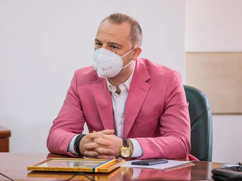 Managerul Spitalului de Boli Infecţioase "Sf Parascheva" din Iaşi, medicul Florin Roşu Foto: INQUAM Photos/ Liviu Chirica