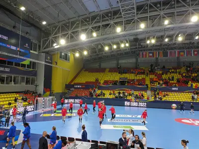 Naționala de handbal feminin a debutat cu stângul la EURO 2022. / Foto: FRH - Federația Română de Handbal