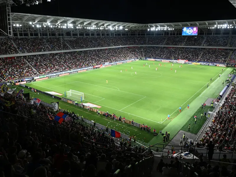 Fanii FCSB pe Stadionul Steaua - Foto: Profimedia Images