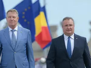 Ciucă și Iohannis - Foto: Profimedia