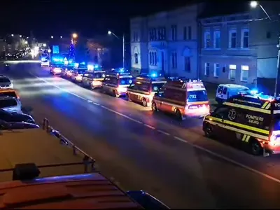 PLAN ROȘU! De la Balul Însuraților, 30 de persoane au ajuns direct la spital. Ce s-a petrecut - Foto: captură video