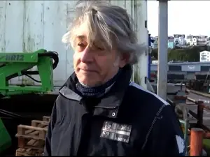 Ian Perkes, exportator de pește din Brixham, Cornwall, spune că a fost mințit cînd a votat Brexit Foto: captură Twitter