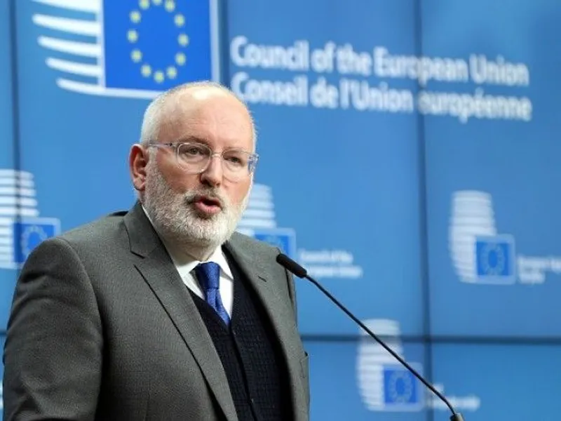 Prim-vicepreşedintele Comisiei Europene, Frans Timmermans