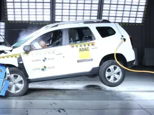 Eșec major al Duster: Zero stele la testele de coliziune făcute în America Latină. Foto Latin NCAP