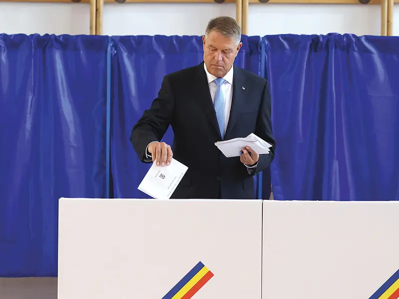 Klaus Iohannis –  comasarea alegerilor locale și europene alături de lista comună PSD-PNL au făcut, totuși, ca România să aducă o contribuție importantă la majoritatea pro-europeană - Foto: INQUAM PHOTOS/ George Călin