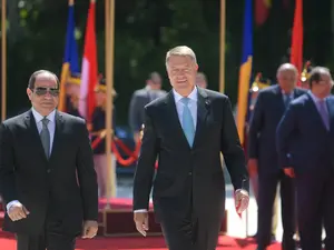 Abdel Fattah El-Sisi și Klaus Iohannis/Foto: Presidency.ro