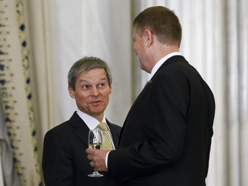 Dacian Cioloș și Klaus Iohannis       Inquam Photos / Octav Ganea