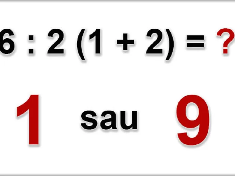 Calcul de matematică Foto:gimnaziuinfo.ro