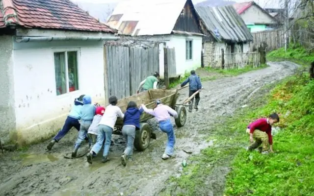 Greu cu școala la țară/FOTO: ziaruldeiasi.ro