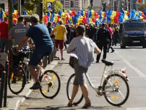 Sună ambițios. Masterplanul Velo, reţea principală de 150 km de piste de biciclete în București - Foto:Profimedia(imagine cu rol ilustrativ)