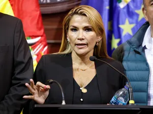 Procuratura boliviană a ordonat arestarea fostei preşedinte interimare Jeanine Anez. / Foto: nbcnews.com