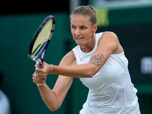 Karolina Pliskova a învins-o pe Viktorija Golubic și este prima semifinalistă la Wimbledon. / Foto: ubitennis.net