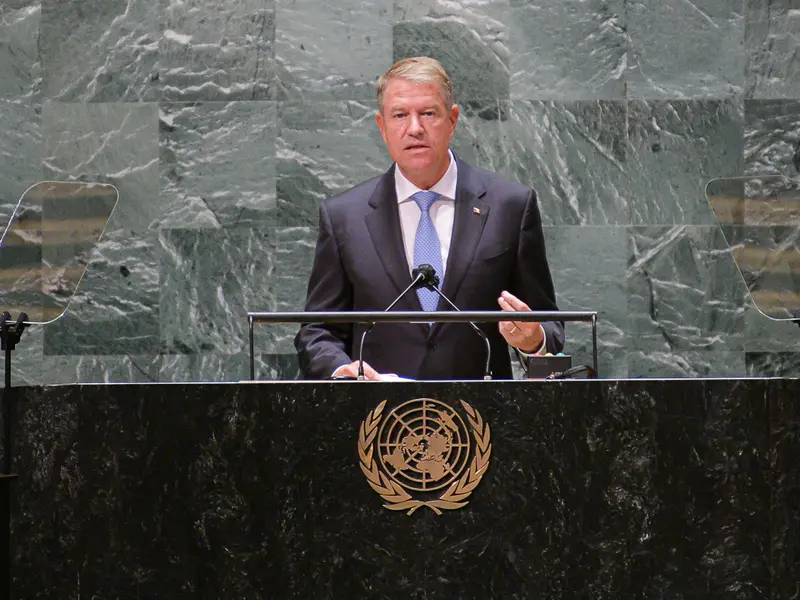 Klaus Iohannis, discurs la Adunarea Generală ONU: FOTO: Presidency.ro