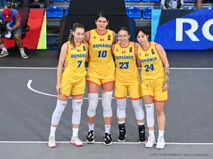 România s-a calificat în semifinalele turneului feminin de baschet 3x3 la Jocurile Europene - Foto: Facebook/Comitetul Olimpic și Sportiv Român