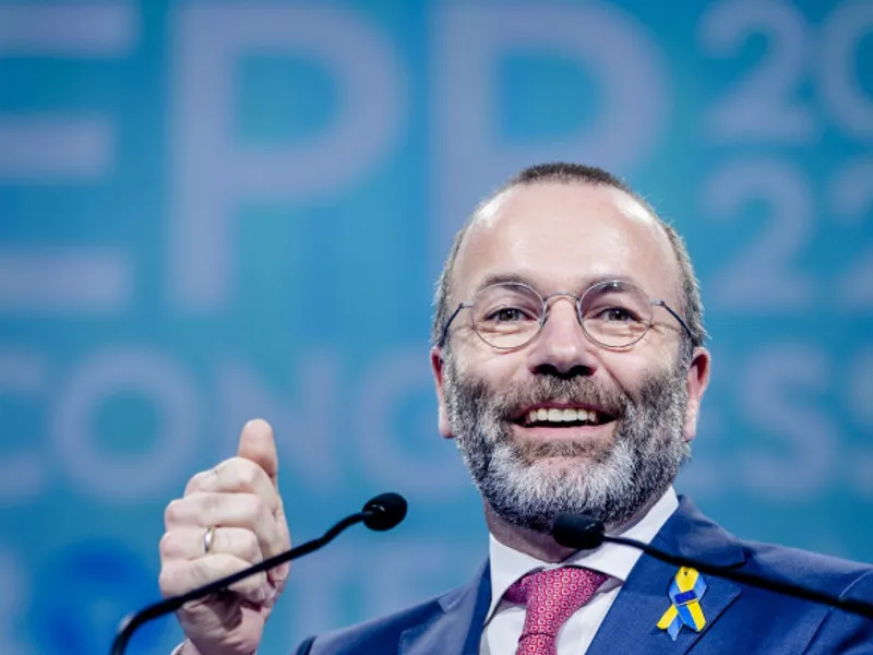 Manfred Weber este președintele Partidului Popular European- Foto: Profimedia Images