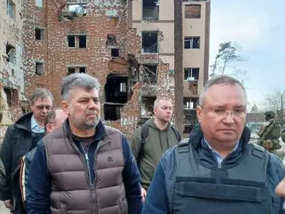 VIDEO Nicolae Ciucă, Marcel Ciolacu şi Bogdan Aurescu, la Kiev: întâlniri cu Volodimir Zelenski