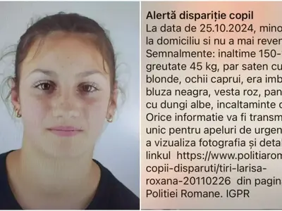 Mesaj RO-ALERT în două județe după ce o fată a dispărut. Ce spun polițiștii? - Foto: Istock / imagine cu rol ilustrativ