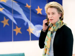 Premierul Italiei a discutat cu șefa Comisiei Europene, Ursula von der Leyen/FOTO: Twitter