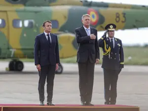 VIDEO Iohannis: „Cooperarea dintre România și Franța pe linia de securitate s-a intensificat”/FOTO: Inquam Photos / Octav Ganea