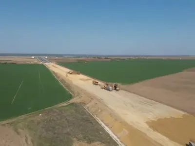 Ultimul ciot de 32 km al Autostrăzii Ford ar trebui să fie gata în august 2024. UMB e la 48% - Foto: captură video