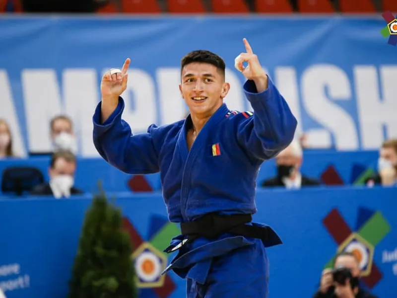 Medalie de aur pentru România la Europenele de Judo. Foto COSR