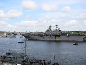 40 de nave de război au ajuns la Stockholm pentru exercițiul NATO în Marea Baltică